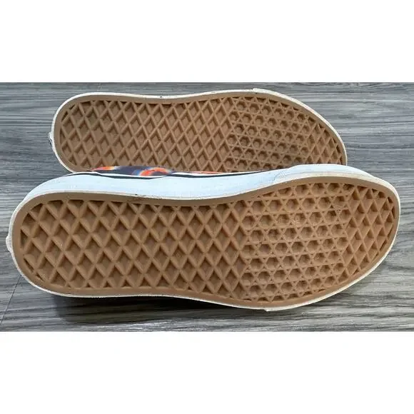 Vans Dark Aura Unisex Mens 5.5 Womens 7 Multi Color Skate Shoes Slip On - Picture 6 of 8